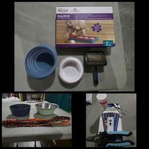 Dog Puzzle Toy and Accessories Set